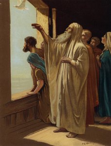 Noach stuurt de duif uit